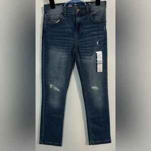 Wonder Nation Kids Dark Blue Ripped Jeans